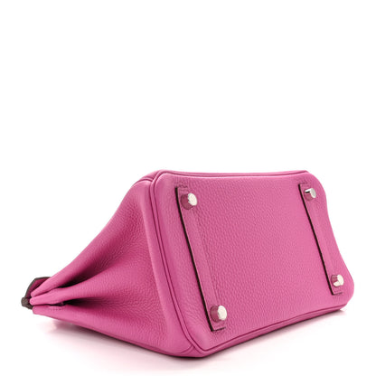 Hermes Togo Birkin 25 Rose Pourpre 4 of 11