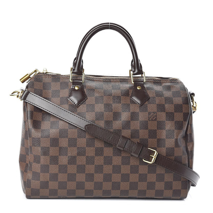 Louis Vuitton Damier Ebene Speedy Bandouliere 30 1 of 11