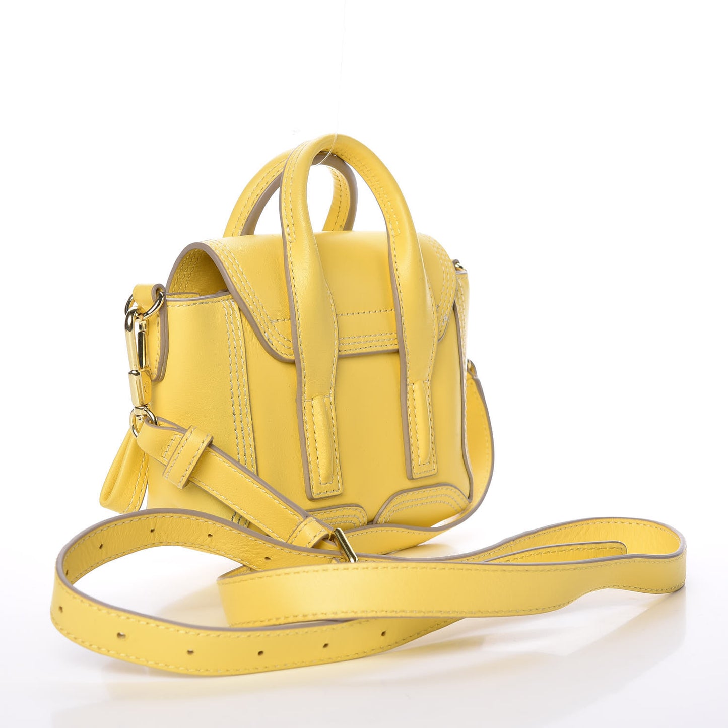 3.1 Smooth Calfskin Nano Pashli Satchel Pineapple