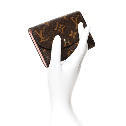 Louis Vuitton Monogram Rosalie Coin Purse Rose Ballerine 2 of 8