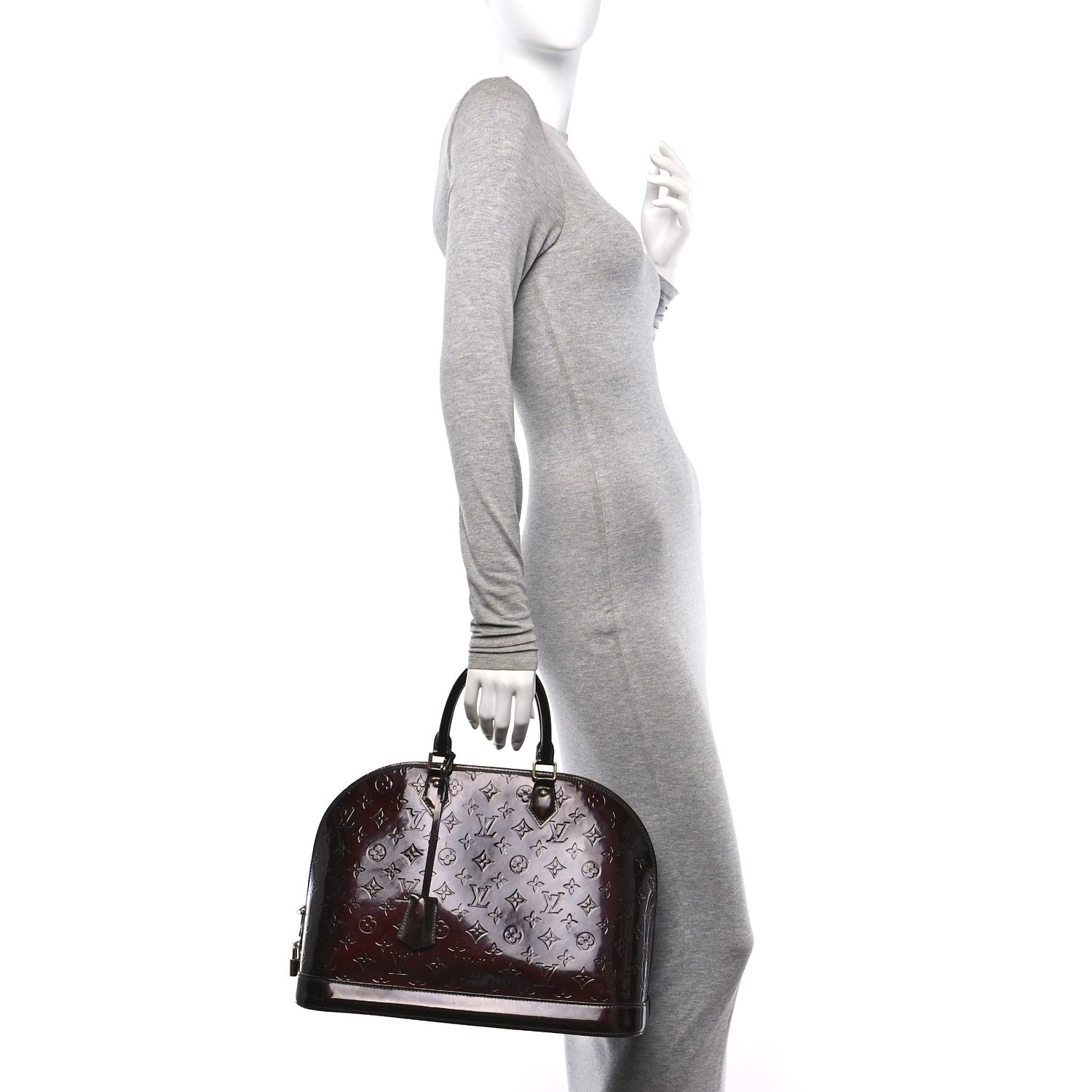 Louis Vuitton Vernis Alma GM Amarante 2 of 11