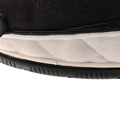 Chanel Fabric Suede Calfskin CC Sneakers 40 Gray 13 of 13