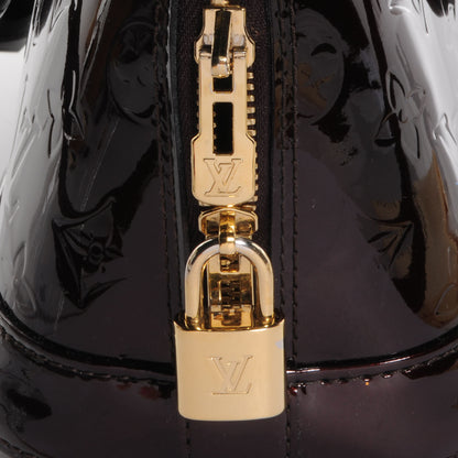Louis Vuitton Vernis Alma BB Amarante 8 of 8