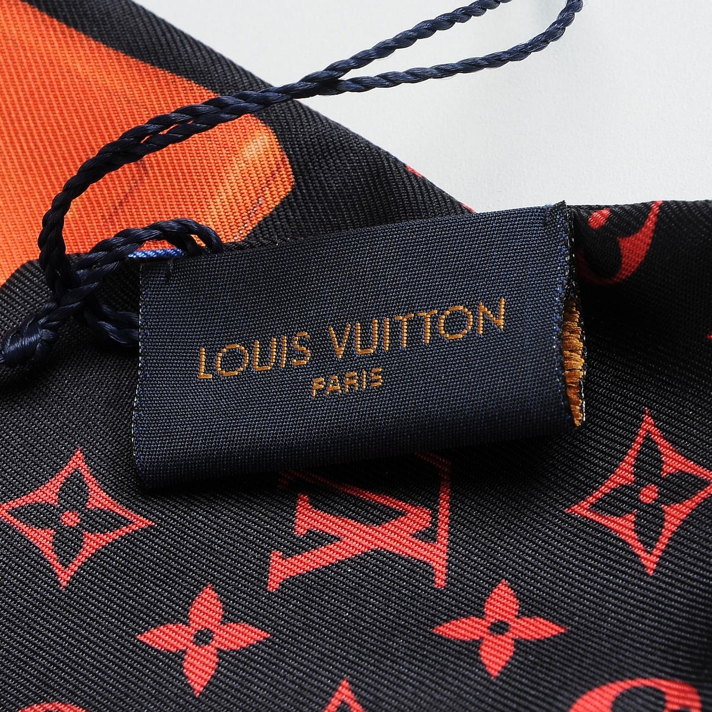 Silk Monogram Tribute To Alma BB Bandeau Black