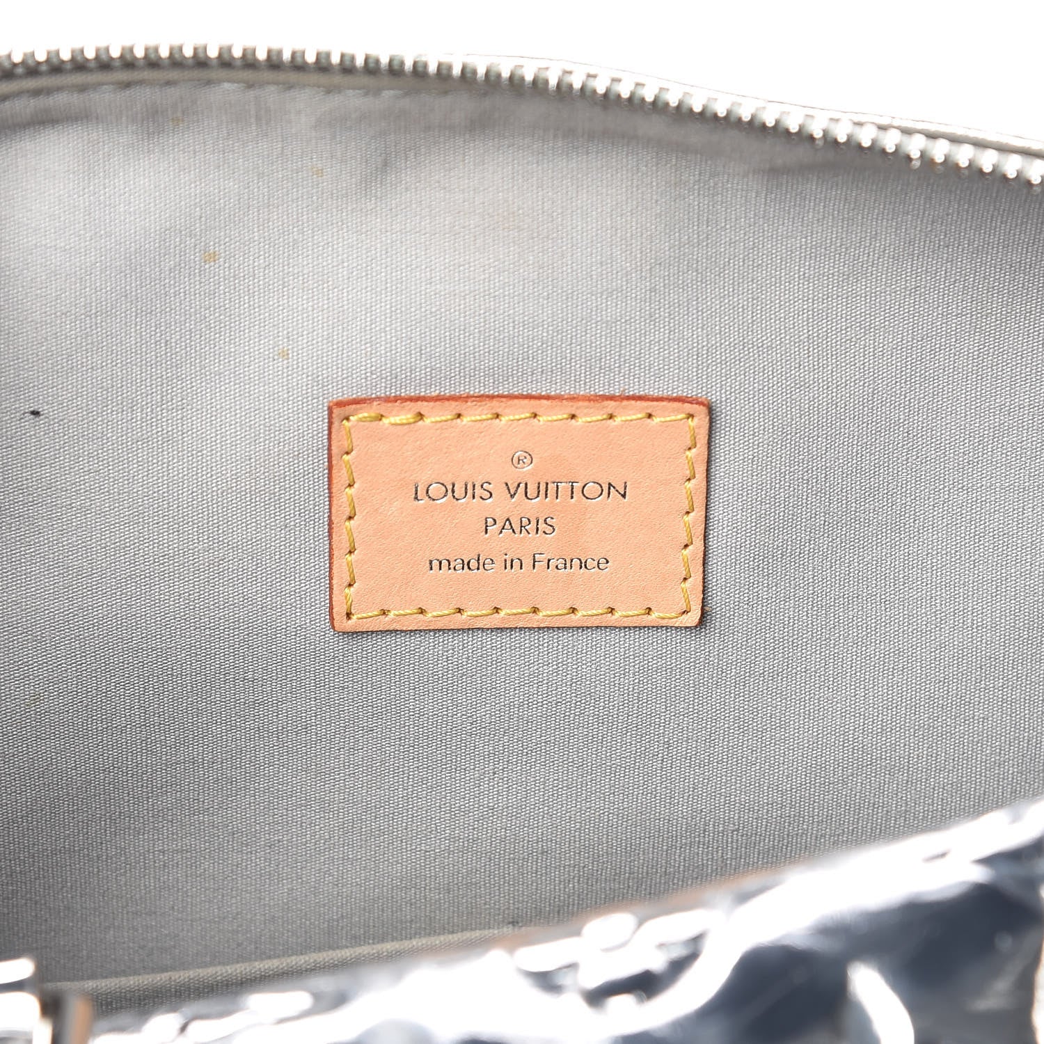 Louis Vuitton Monogram Miroir Speedy 35 Silver 6 of 20