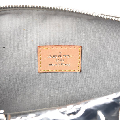 Louis Vuitton Monogram Miroir Speedy 35 Silver 6 of 20