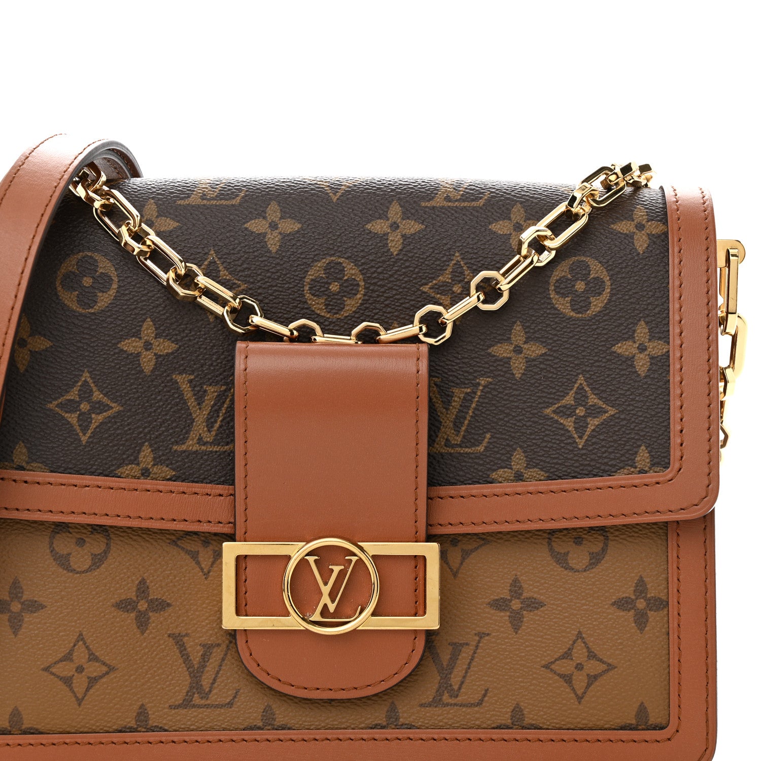 Louis Vuitton Reverse Monogram Dauphine MM 8 of 10