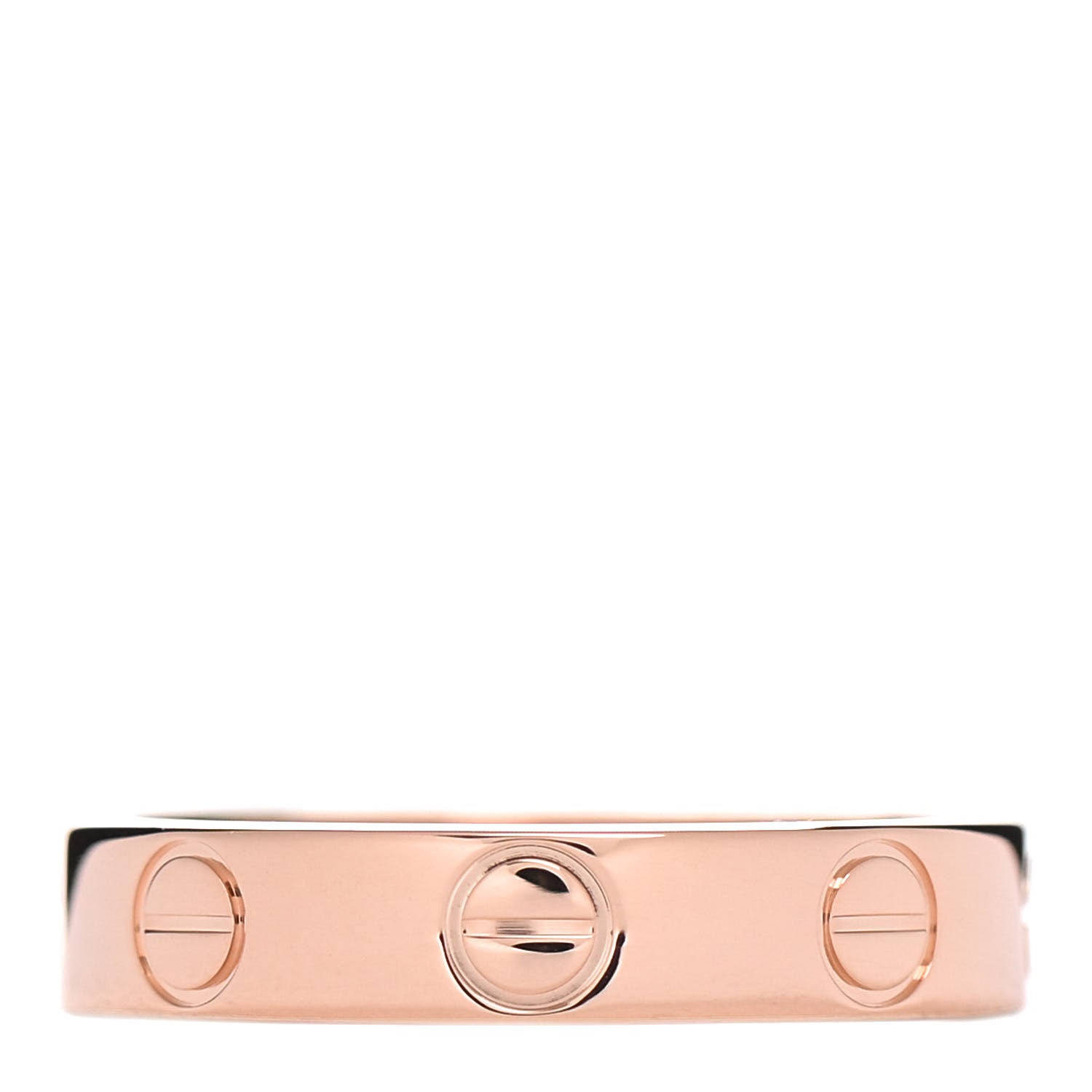 Cartier 18K Pink Gold 3.5mm LOVE Wedding Band Ring 47 4 3 of 4