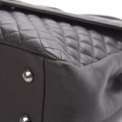 Saint Laurent Sheepskin Tri-quilt Monogram Large College Satchel Asphalt 10 of 18