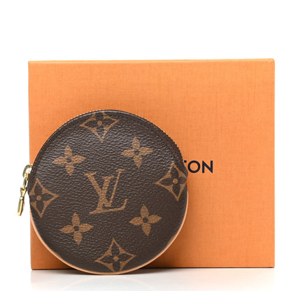 Louis Vuitton Monogram Round Coin Purse 7 of 7