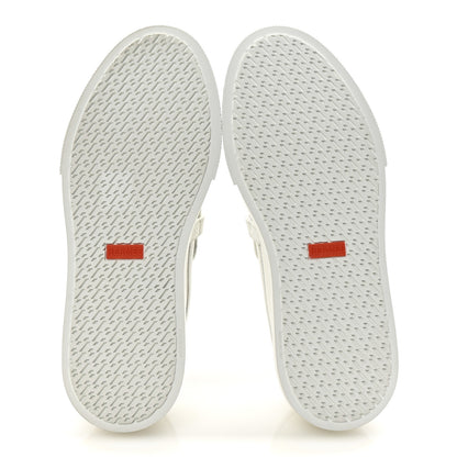 Hermes Calfskin Game Slip On Sneakers 38 White 6 of 9
