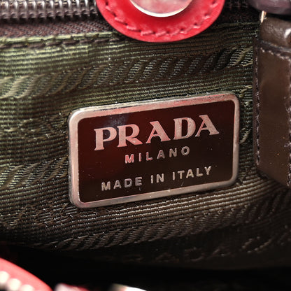 Prada Tessuto Nylon Tote Red 7 of 11