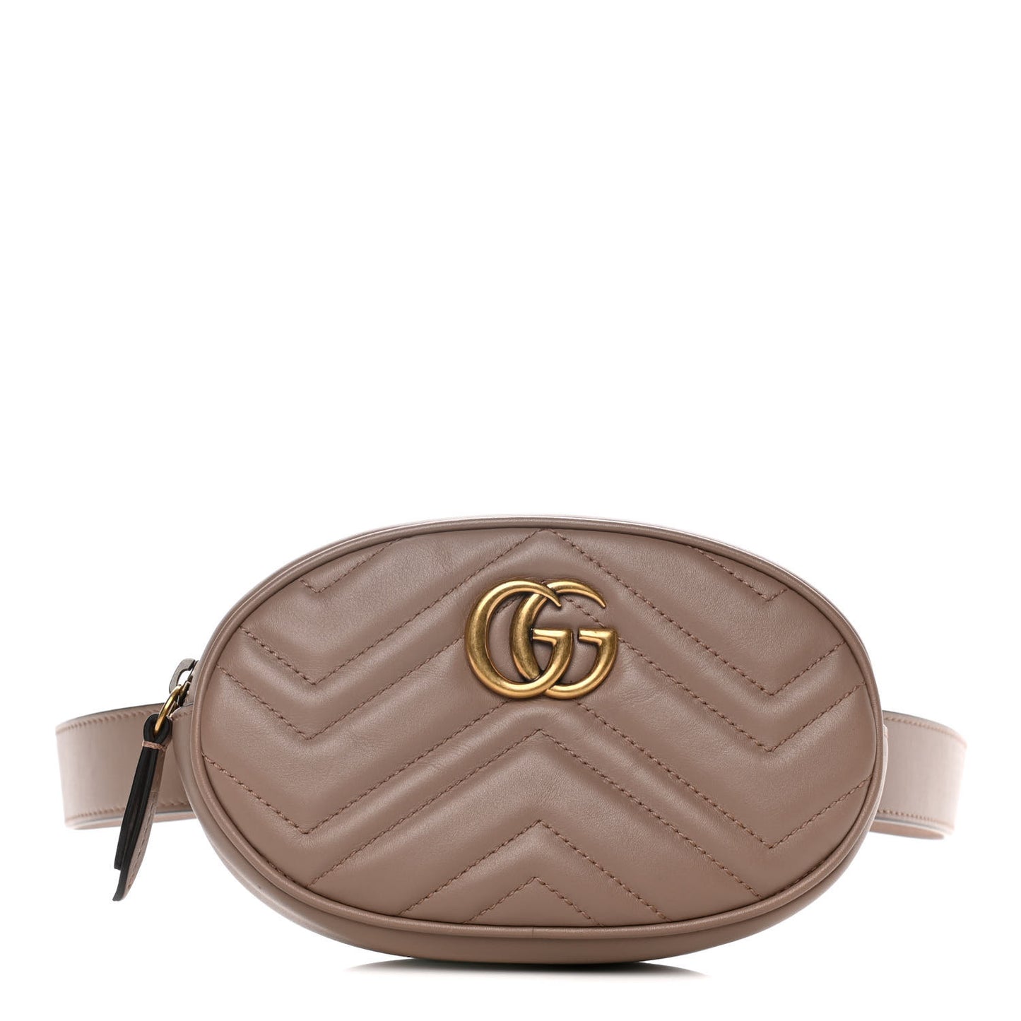 Calfskin Matelasse GG Marmont Belt Bag 85 34 Porcelain Rose