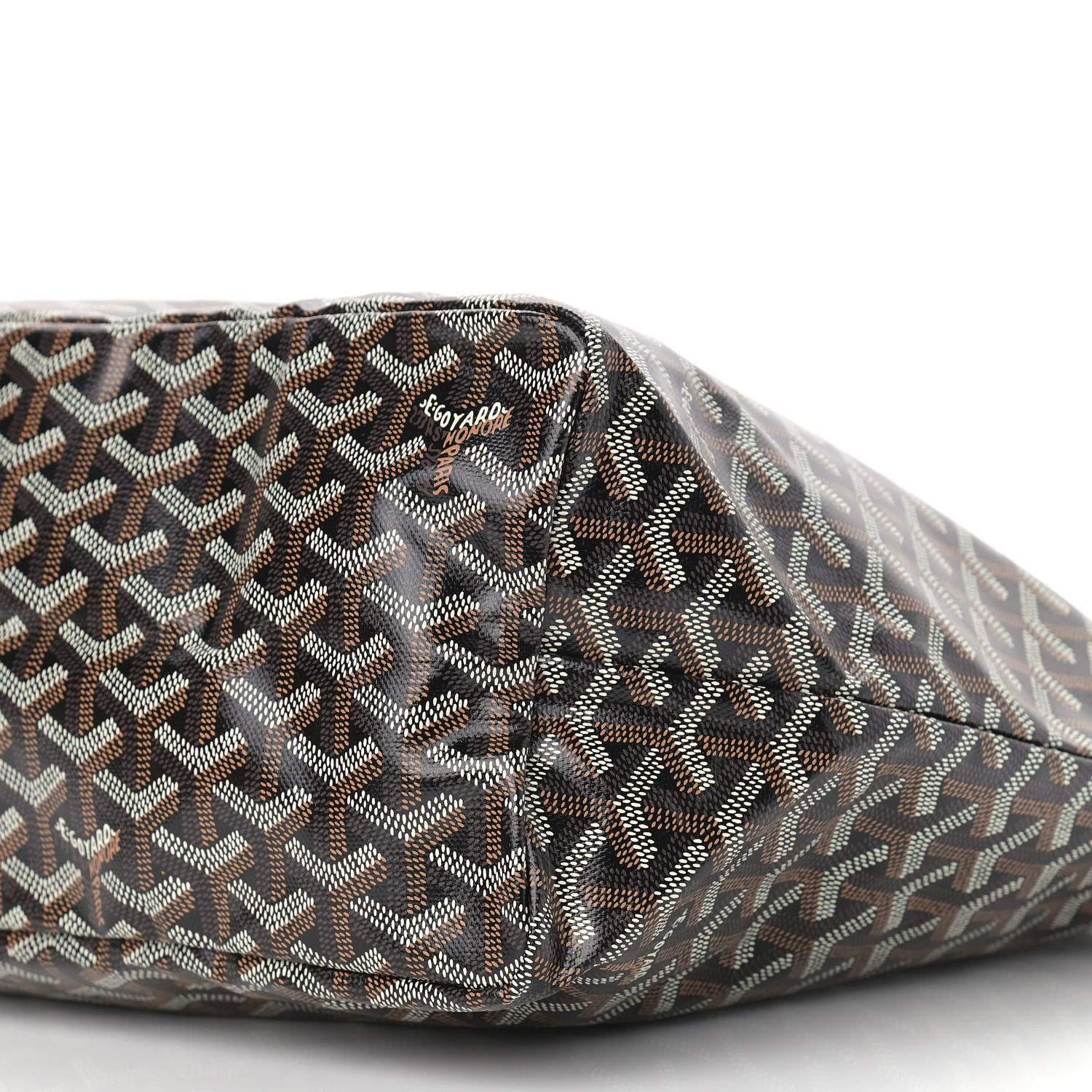 Goyard Goyardine Saint Louis PM Black Gold 9 of 9