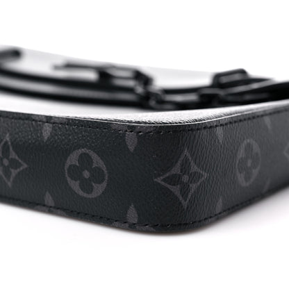 Louis Vuitton Monogram Eclipse Pochette Steamer 8 of 13