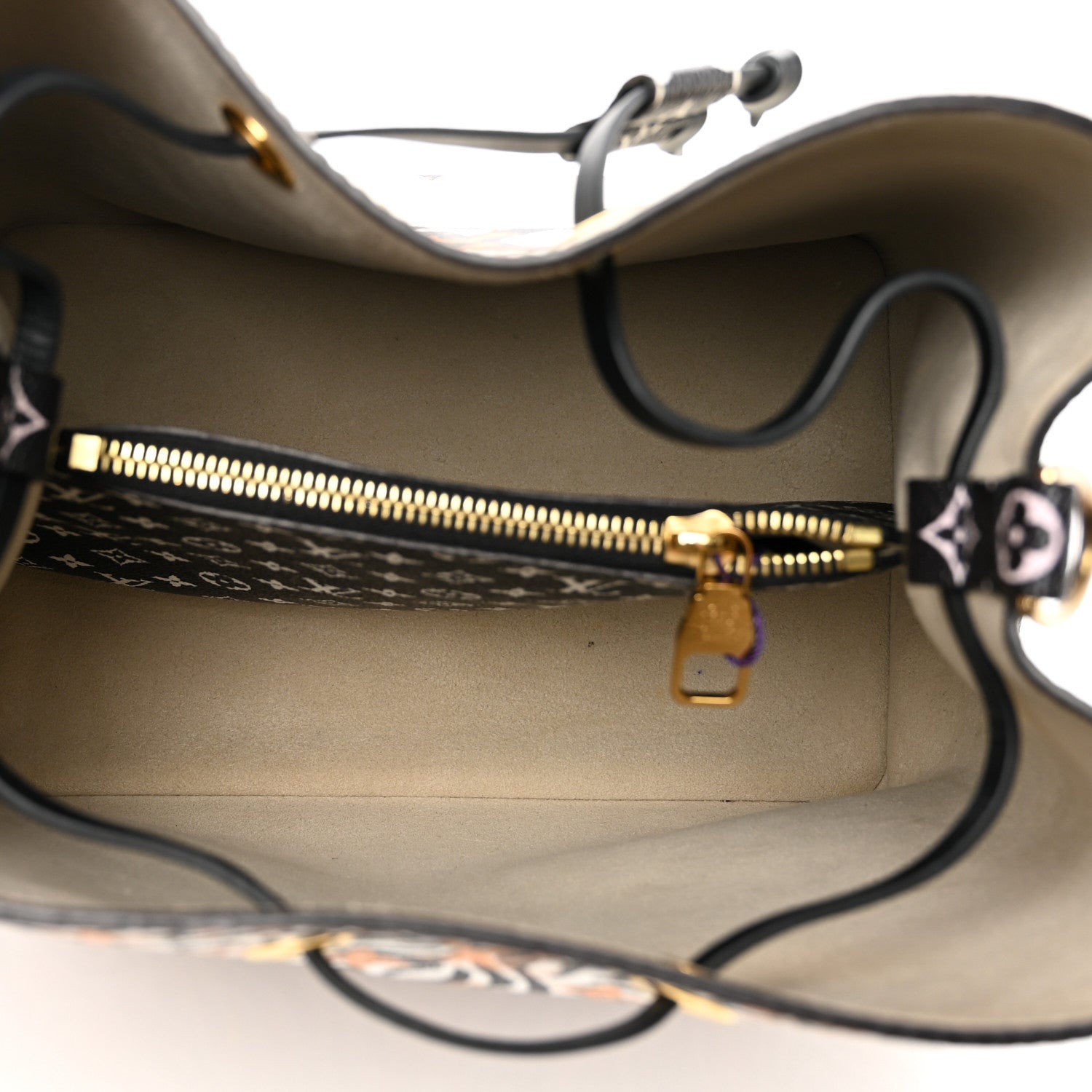 Louis Vuitton Monogram Giant Jungle NéoNoé Ivory 5 of 8