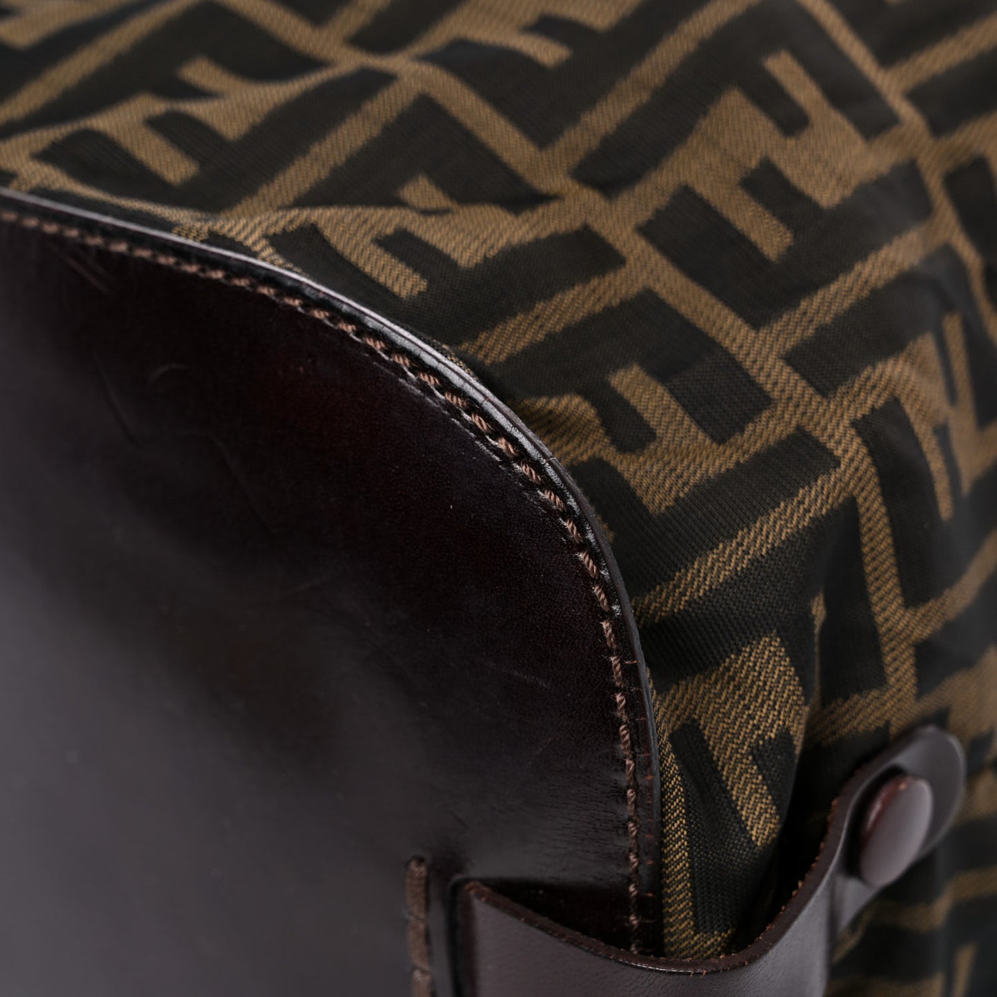 Zucca Calfskin Tote Tobacco