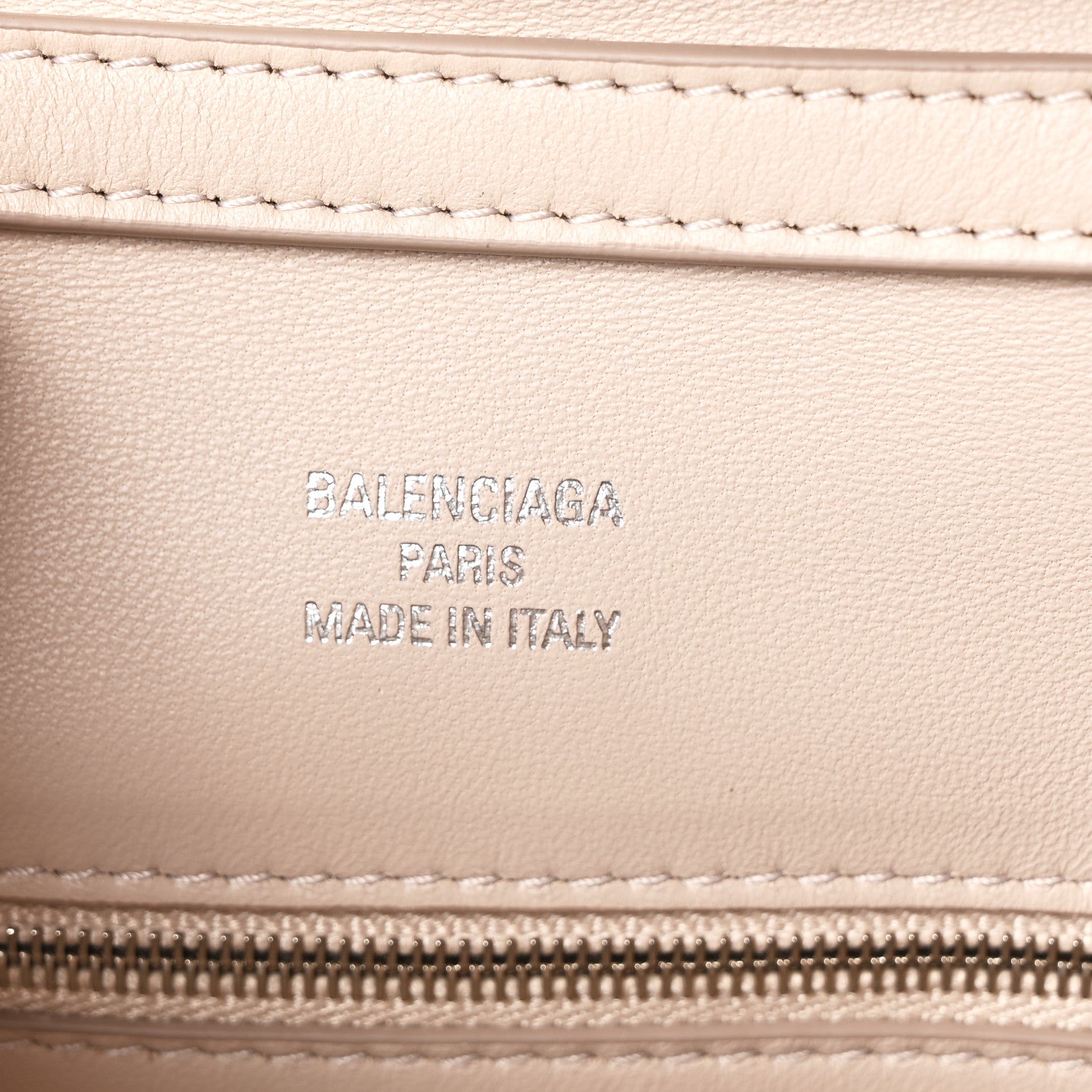 Balenciaga Natural Smooth Calfskin Small Rodeo Top Handle Handbag Almond 6 of 10