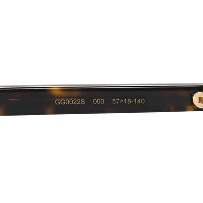 Gucci Acetate GG Sunglasses GG0022S Havana 6 of 7