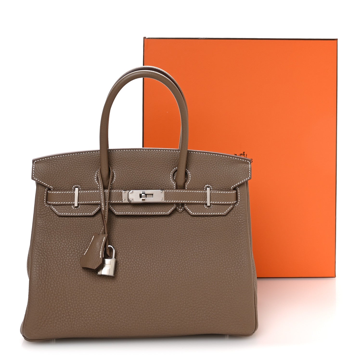 Hermes Togo Birkin 30 Etoupe 11 of 11