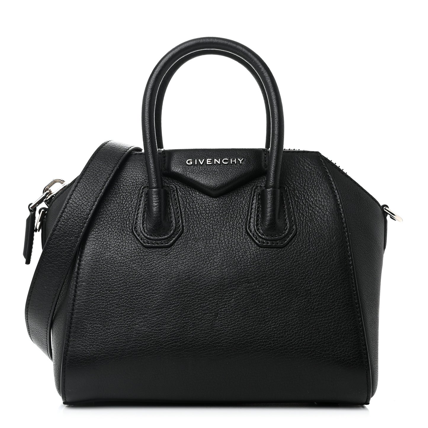Sugar Goatskin Mini Antigona Black