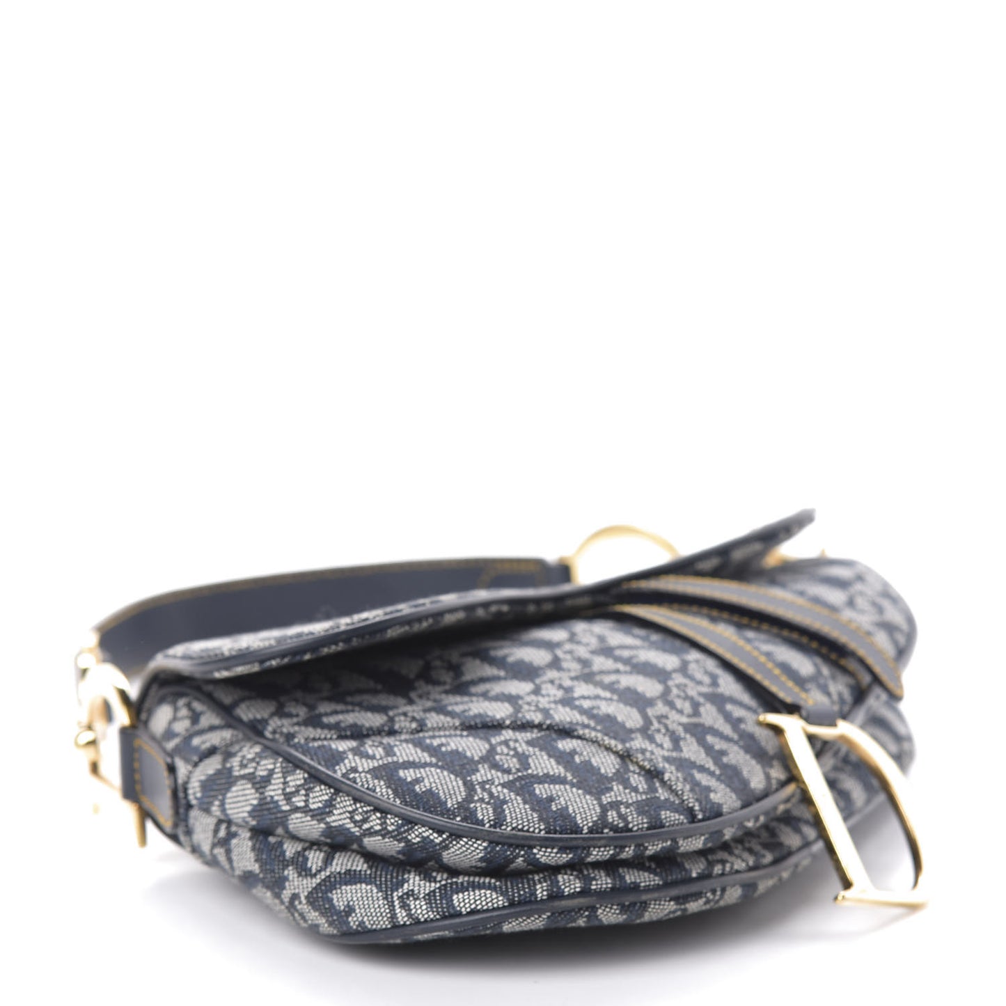 Monogram Saddle Bag Blue
