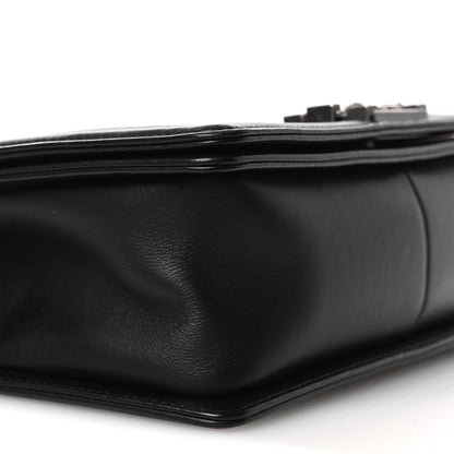 Chanel Calfskin Quilted Medium Boy Flap Black 9 of 10