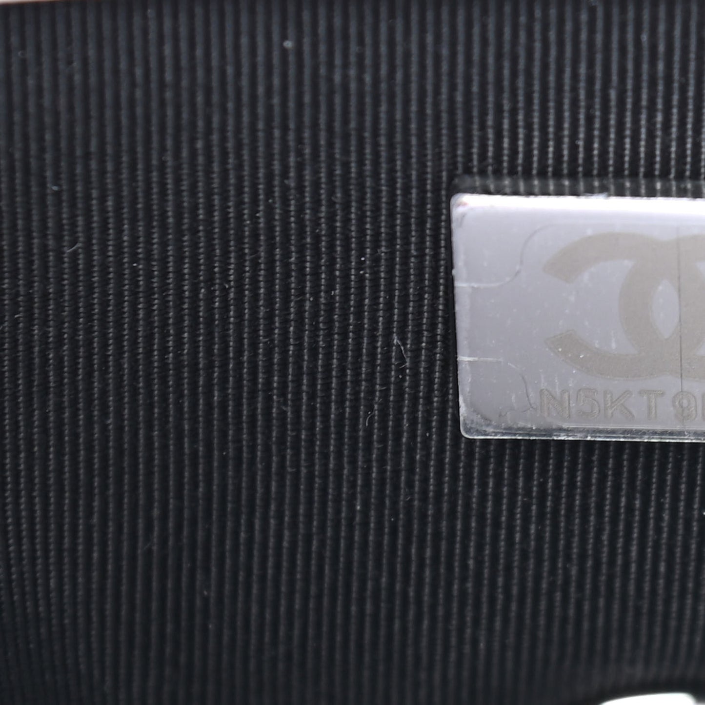 Glossy Calfskin Quilted Medium Chanel 19 Flap White Black