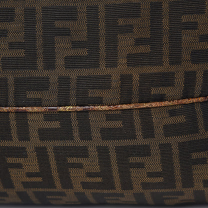 Fendi Zucca Nappa Nuvolata Vitello Tortuga Spy Tobacco Moro 11 of 17