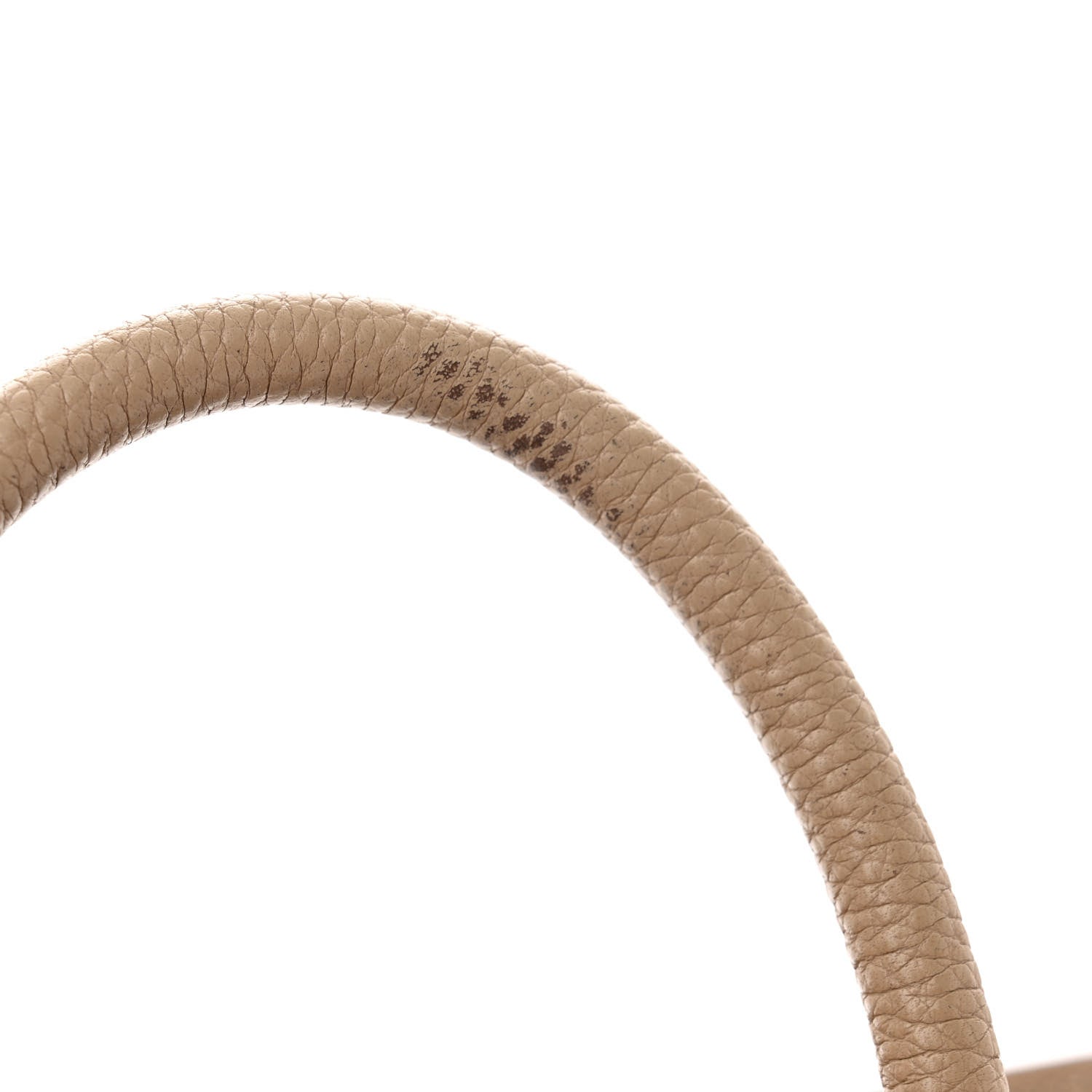 Celine Drummed Calfskin Nano Luggage Dune 16 of 20