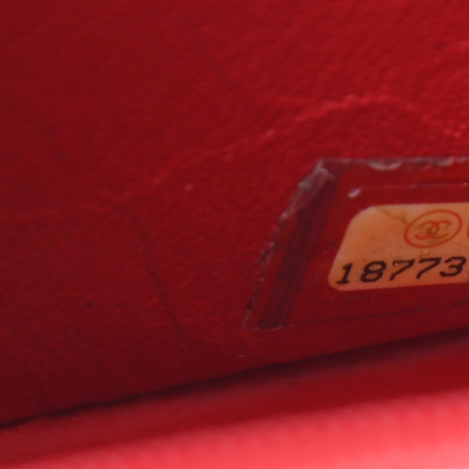 Chanel Caviar Quilted Mini Rectangular Flap Red 9 of 12