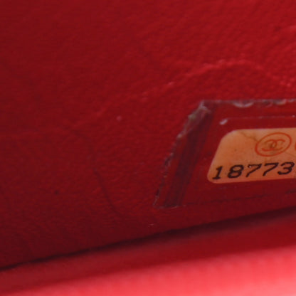 Chanel Caviar Quilted Mini Rectangular Flap Red 9 of 12