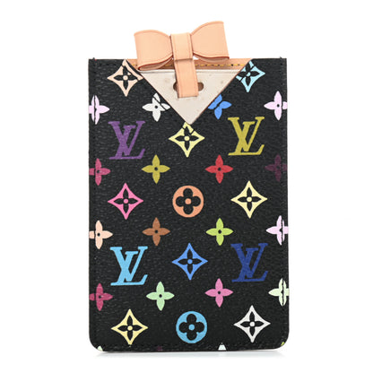 Louis Vuitton Monogram Multicolor Mirror and Case Pouch Black 1 of 5