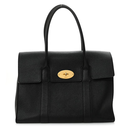 Mulberry Small Classic Grain Bayswater Black 1 of 14