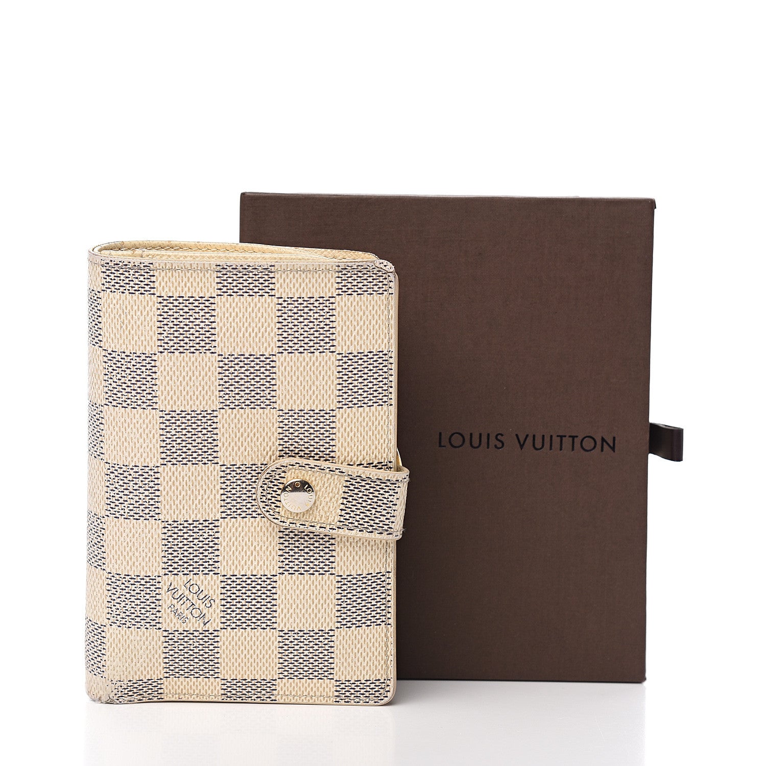 Louis Vuitton Damier Azur French Purse Wallet 10 of 10