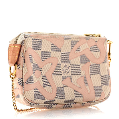 Louis Vuitton Damier Azur Tahitienne Mini Pochette Accessories 3 of 8