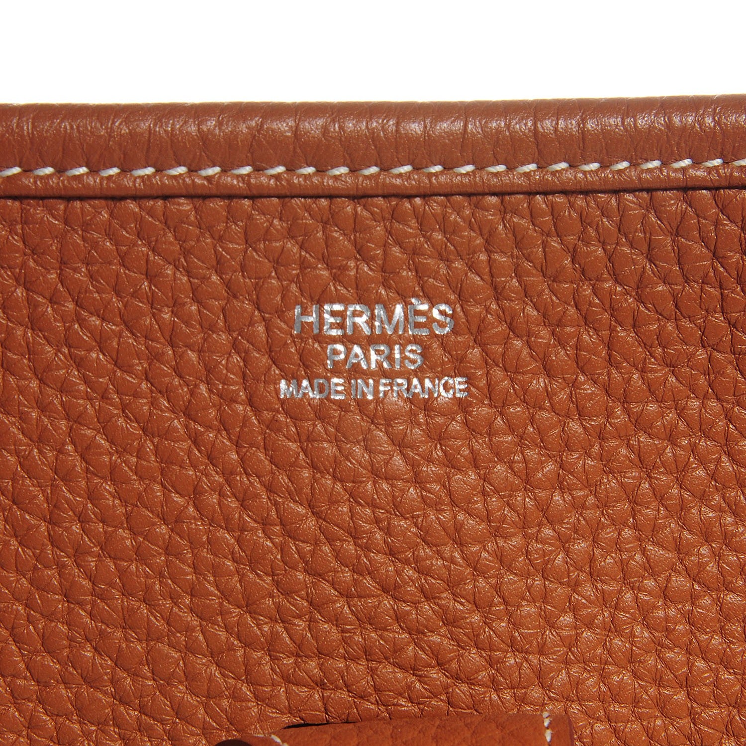 Hermes Taurillon Clemence Evelyne III GM Gold 7 of 17