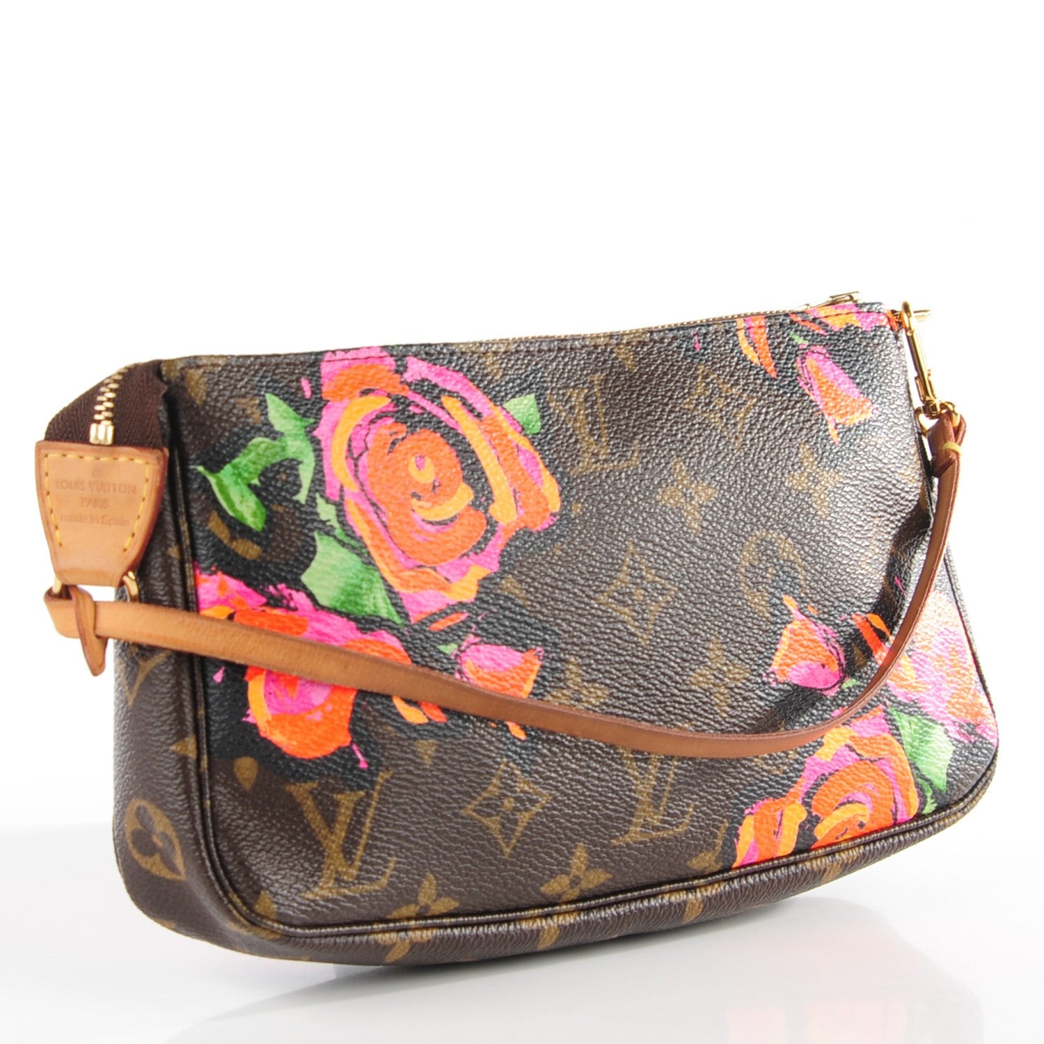 Louis Vuitton Monogram Roses Pochette Accessories 3 of 7