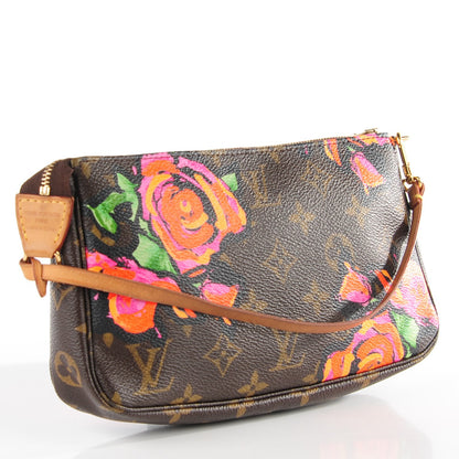 Louis Vuitton Monogram Roses Pochette Accessories 3 of 7