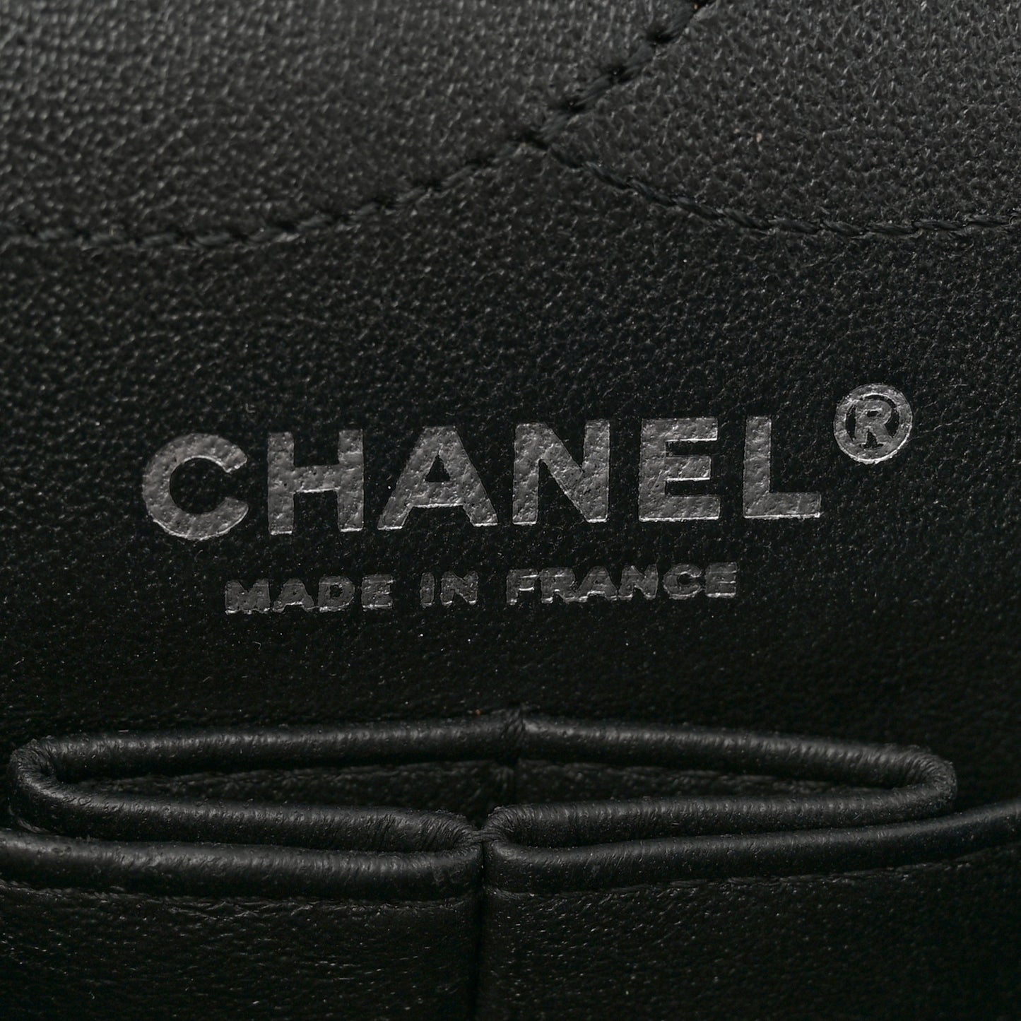 Aged Calfskin Lucky Charms 2.55 Reissue 225 Flap Black