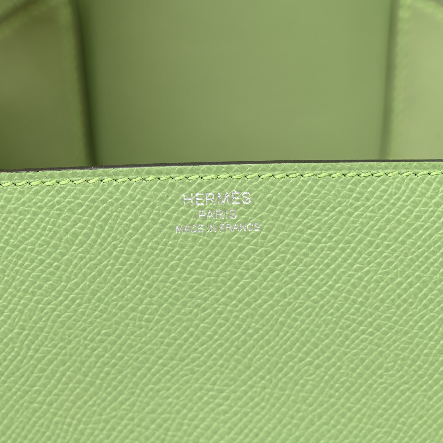 Hermes Epsom Mini Della Cavalleria Vert Criquet 6 of 11