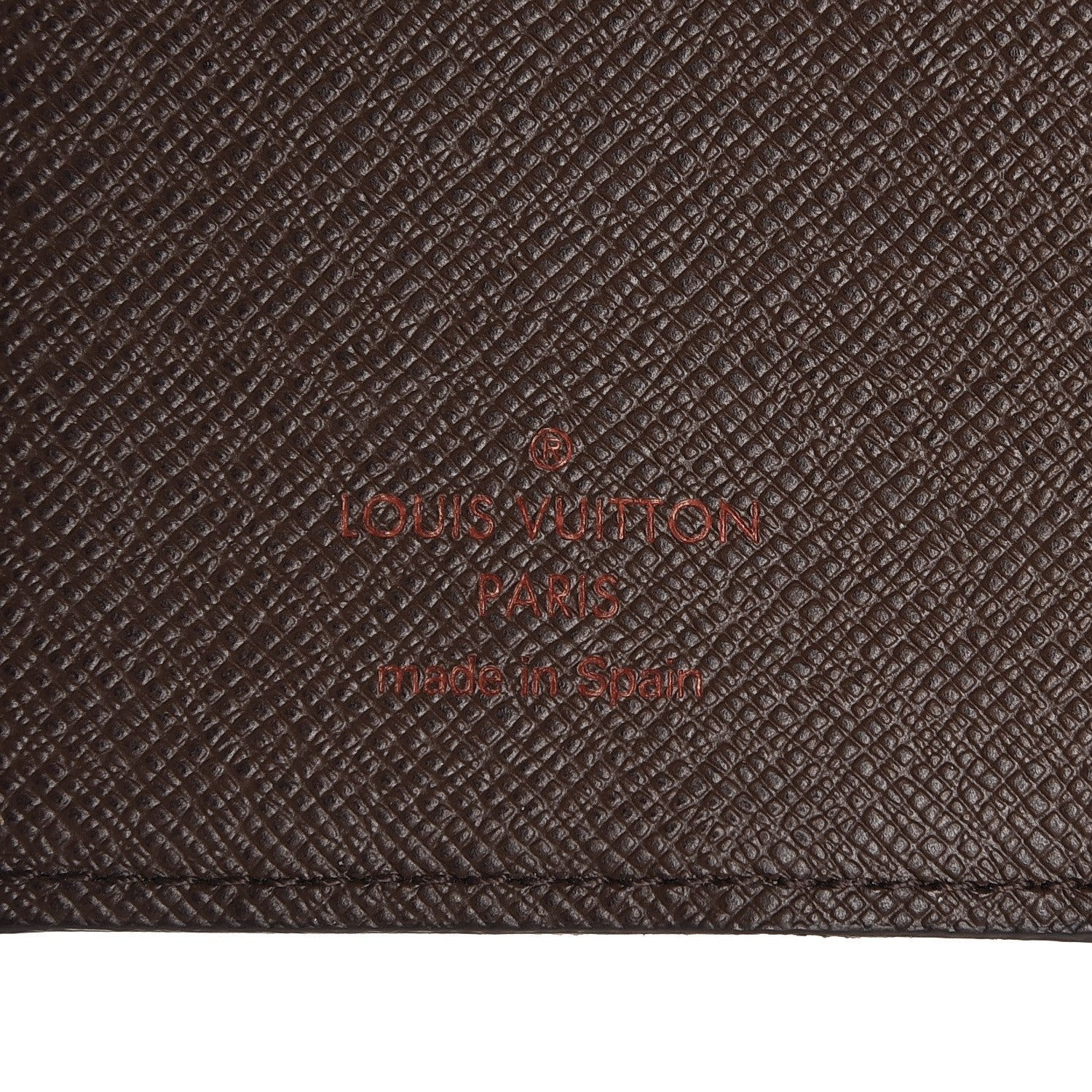 Louis Vuitton Damier Ebene Small Ring Agenda Cover 6 of 7