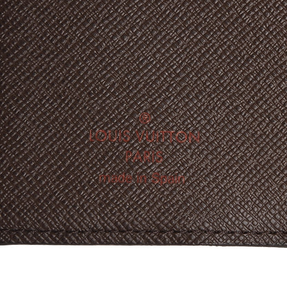 Louis Vuitton Damier Ebene Small Ring Agenda Cover 6 of 7