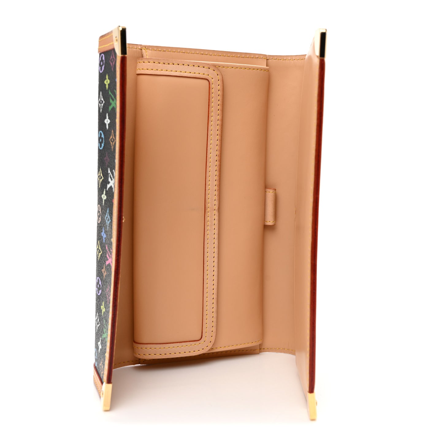 Monogram Multicolor Porte Tresor International Wallet Black