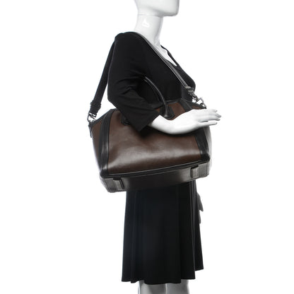 Givenchy Calfskin Medium Bi-Color Antigona Brown Black 2 of 12