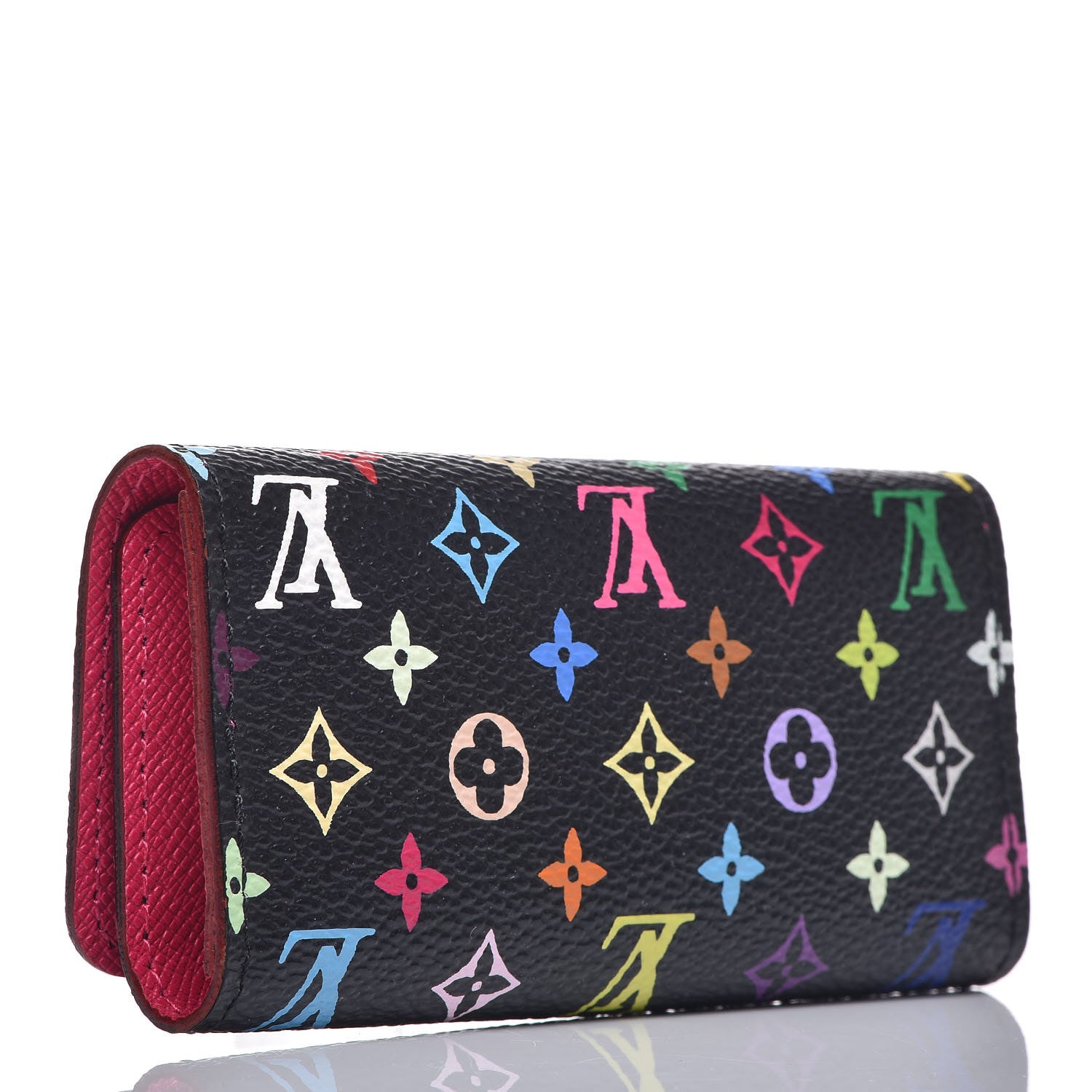 Louis Vuitton Monogram Multicolor Multicles 4 Key Holder Black Grenade 3 of 8