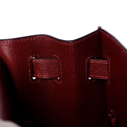 Hermes Courchevel Kelly Sellier 32 Rouge H 33 of 39
