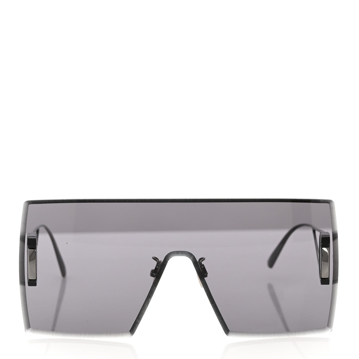 Christian Dior Metal 30 Montaigne M1U Sunglasses Shiny Gunmetal Smoke 2 of 7