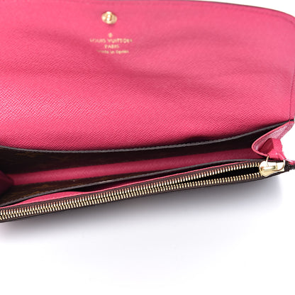 Louis Vuitton Monogram Emilie Wallet Hot Pink 5 of 11