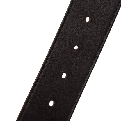 Gucci Moon Calfskin Nickel Double G 40mm Belt 100 40 Dark Cocoa 4 of 5